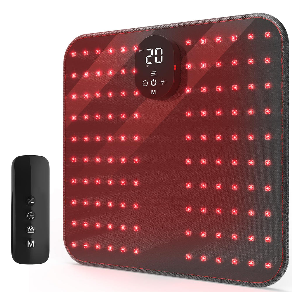 LaseLocks foot mat cordless setup for convenient at-home relaxation.