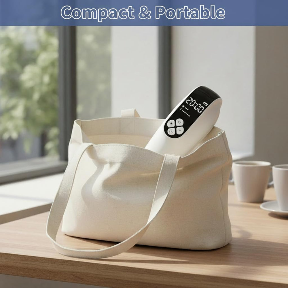 LaseLocks hands-free design used during TV time for easy relaxation.