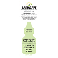 Lastacaft suitable for adults and children 2 and older, shown as a family use scenario.