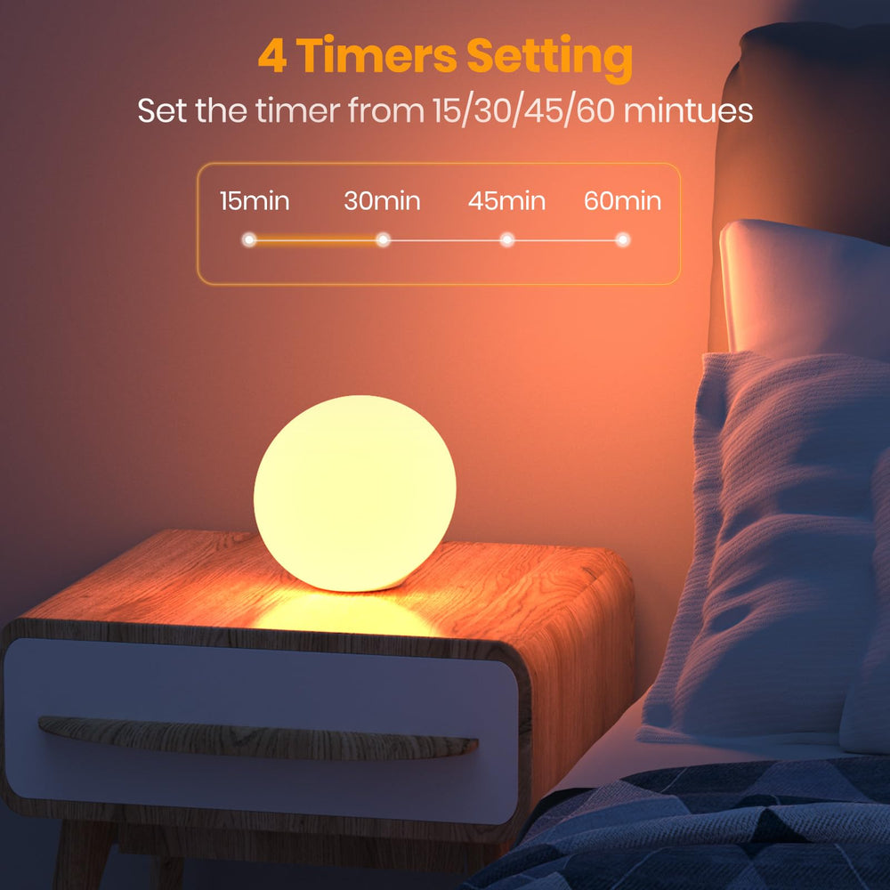 LASTAR Sun Lamp includes a 1-hour timer for easy automation.