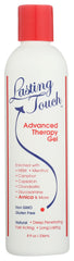 Lasting Touch Advance Therapy Gel 8oz bottle showing smooth, quick-absorption texture