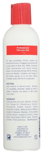 Applying Lasting Touch Advance Therapy Gel on skin with even spread
