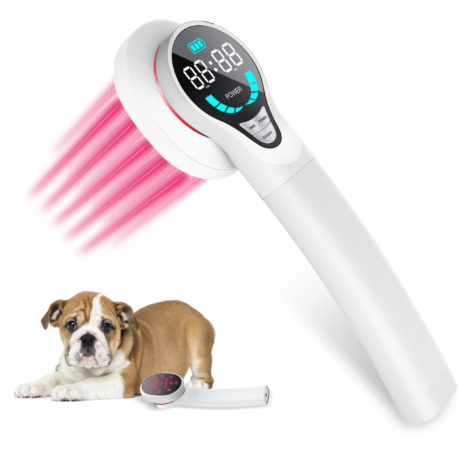 LASWHGDPET front view of the cold therapy dog device for relief and comfort.