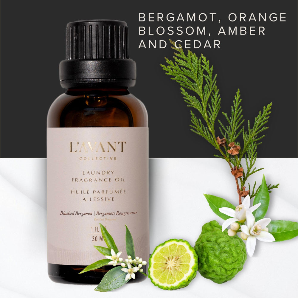 Closet with scented items using L'AVANT oil for subtle aroma.