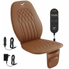 Laxon vehicle-seat air massage cover backs the back area for fatigue relief on long drives.