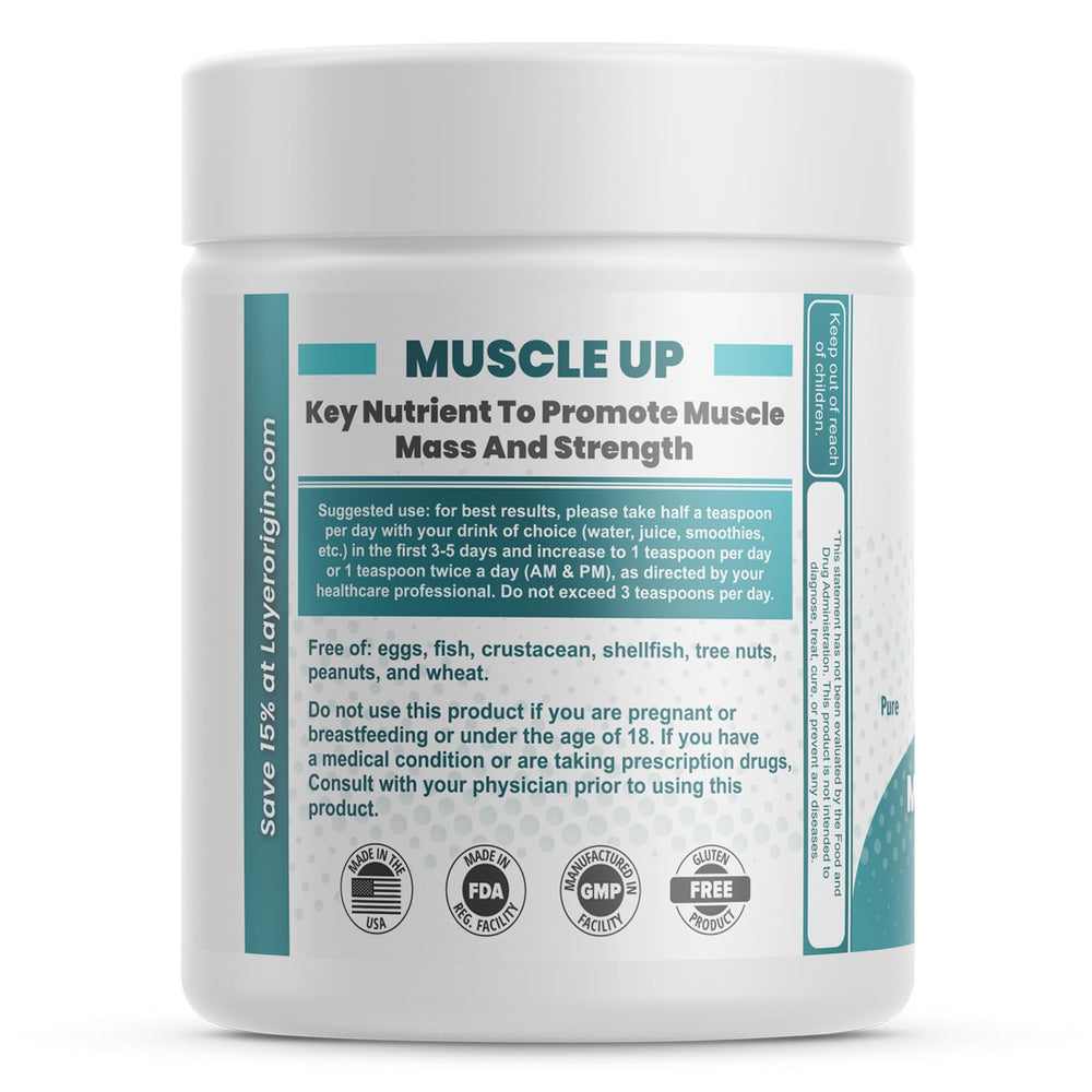 Layer Origin 6'-SL HMO gut-barrier illustration; emphasizes gut health as a possible benefit.