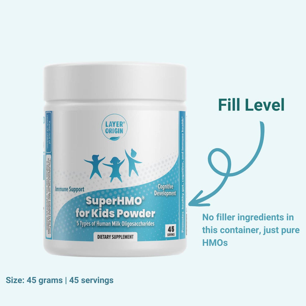 Layer Origin SuperHMO kids in morning routine ready mix