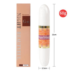 Laymoon product box and crest reinforce brand trust and all-skin compatibility.