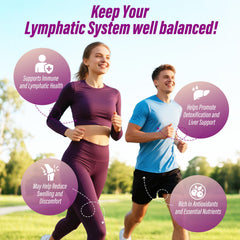 Lazpowfi cleavers, bromelain, and lemon peel image suggests natural balance support.
