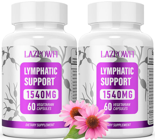 Lazpowfi lymphatic drainage bottle for daily wellness support