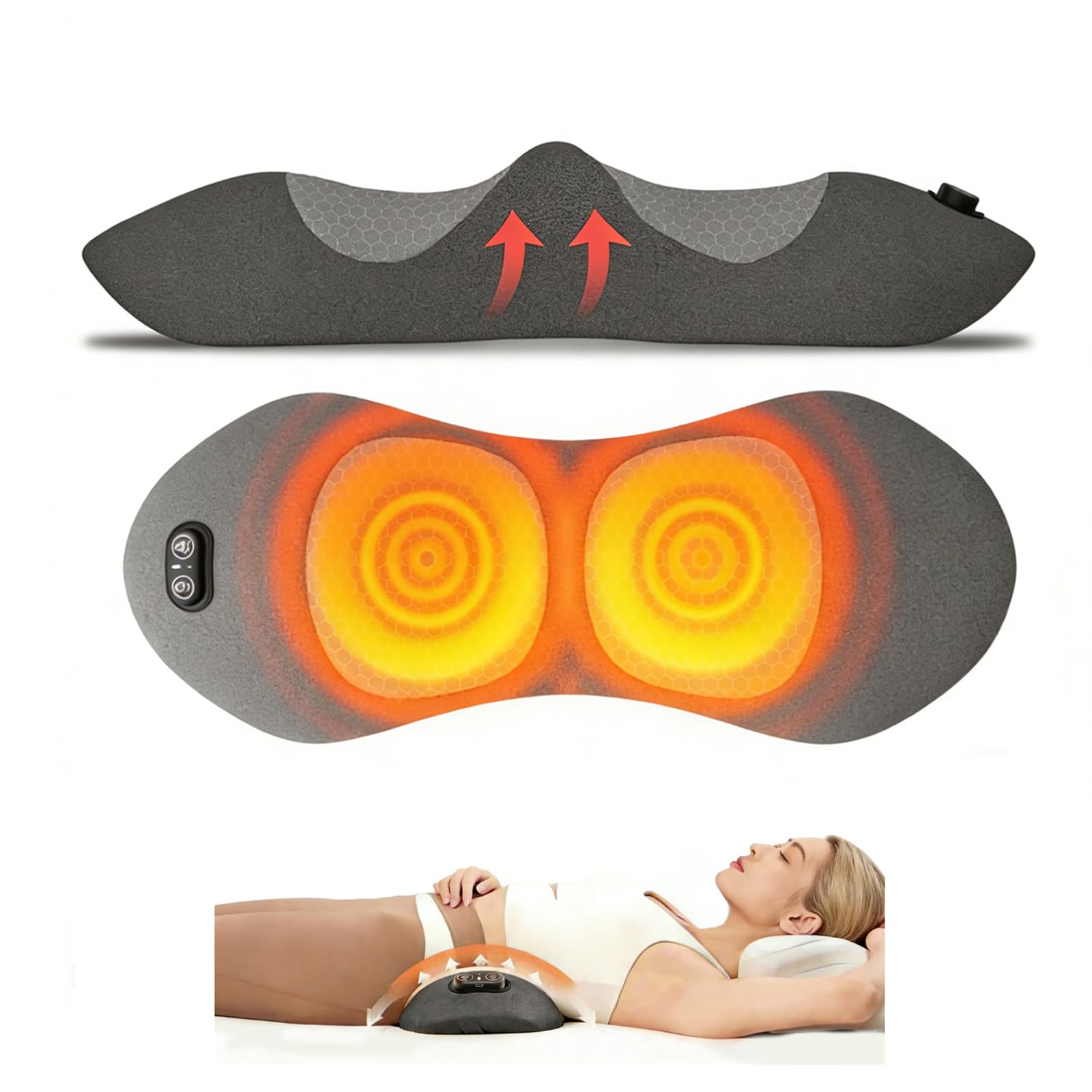 LDGSUPH 3-in-1 back massager heat therapy panel for soothing relief.