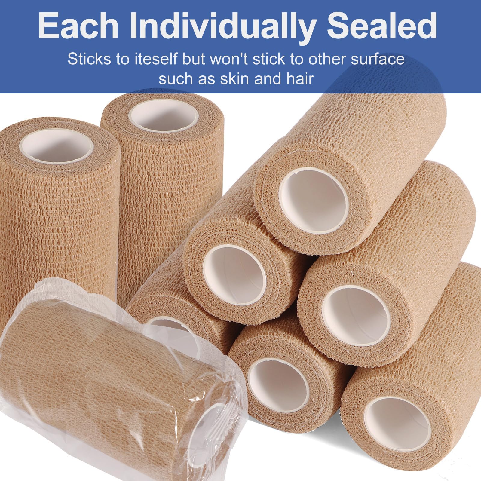 LDIWEE hand-tearable wrap lets you apply without scissors.