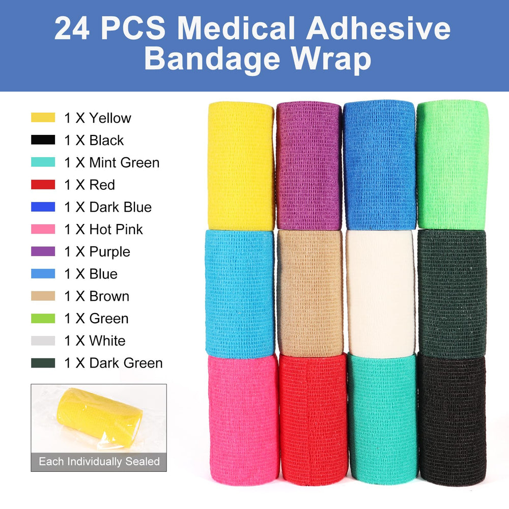 LDIWEE bandage wrap on the ankle provides reliable compression for swelling and mobility.