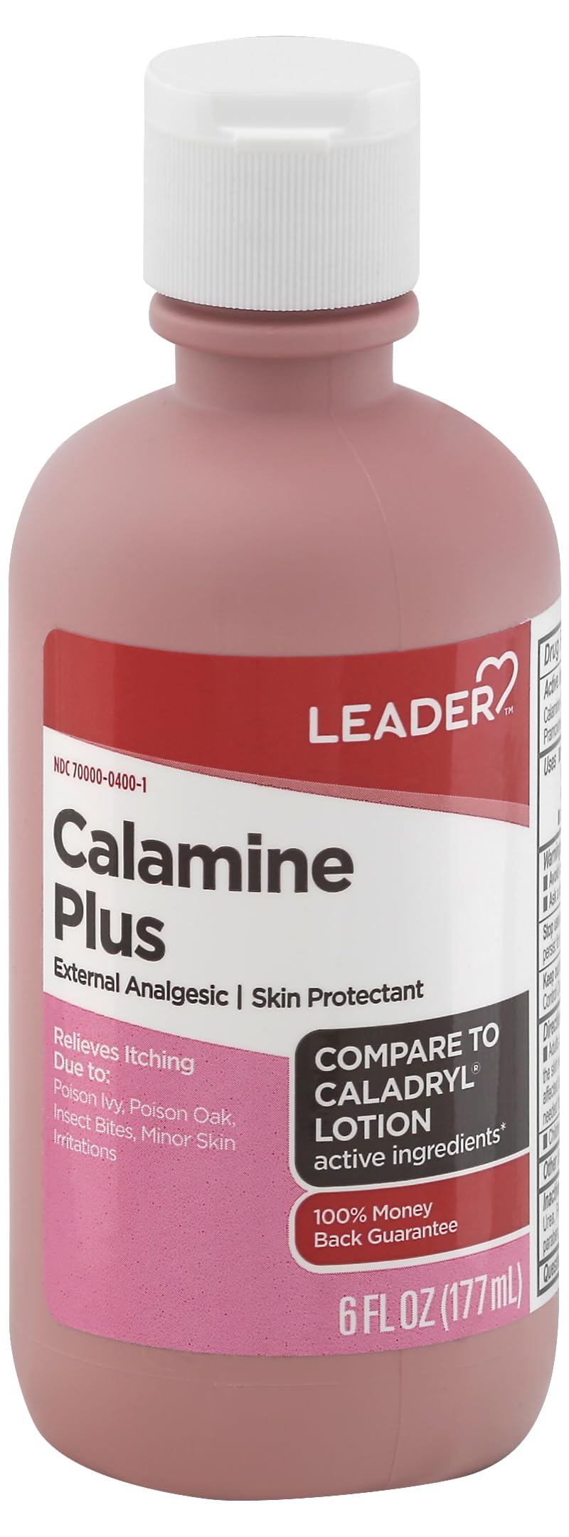 Leader Calamine Lotion ingredients support gentle skin calming and potential anti-irritation effects