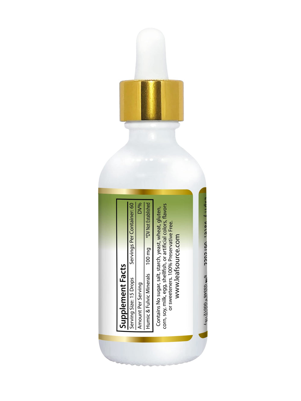 LeafSource bottle on kitchen counter ready for daily use.