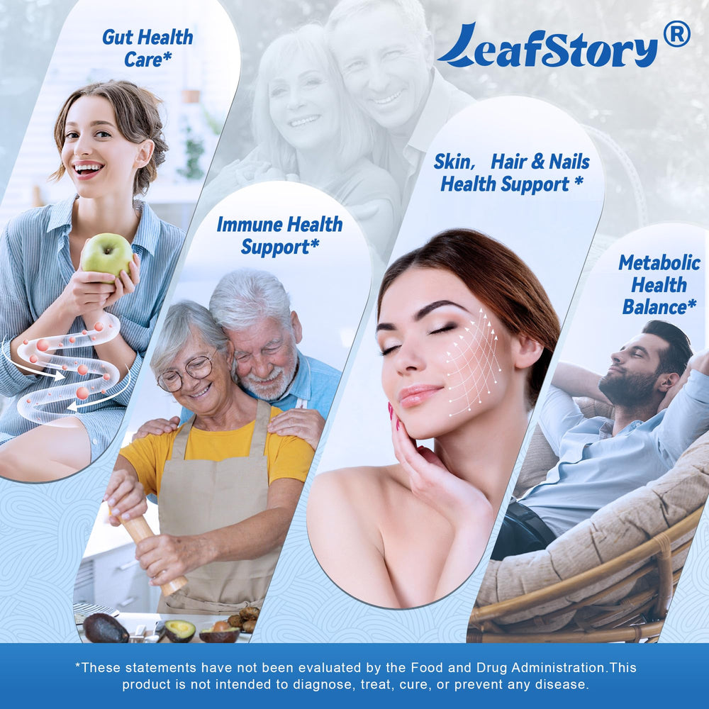 LeafStory Arabinogalactan prebiotic source supports microbial balance