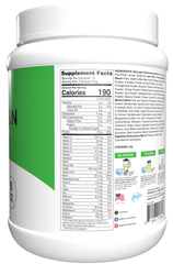 Lean1 banana protein scoop highlighting portion control and quick protein boost