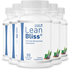 LeanBliss by Nature's NutriWave bottle front highlighting energy support for daily activity.