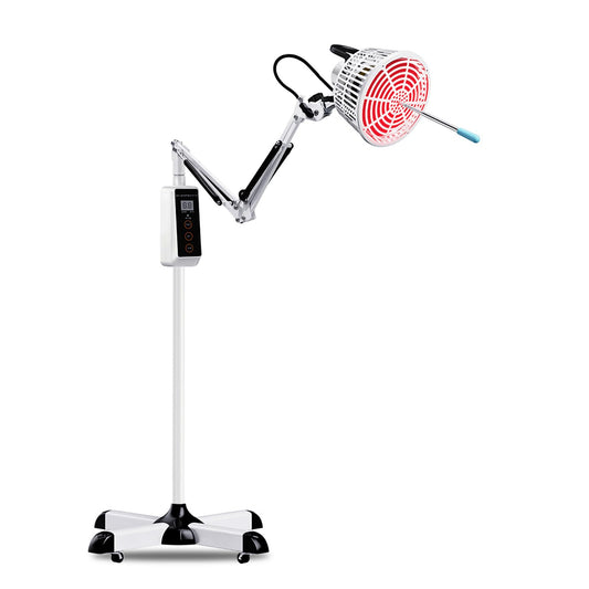 Leawell 3-in-1 infrared lamp front view for at-home warmth and relaxation