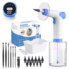 Lebbtl ear-wax removal kit with four modes illuminates the ear canal for precise cleaning.