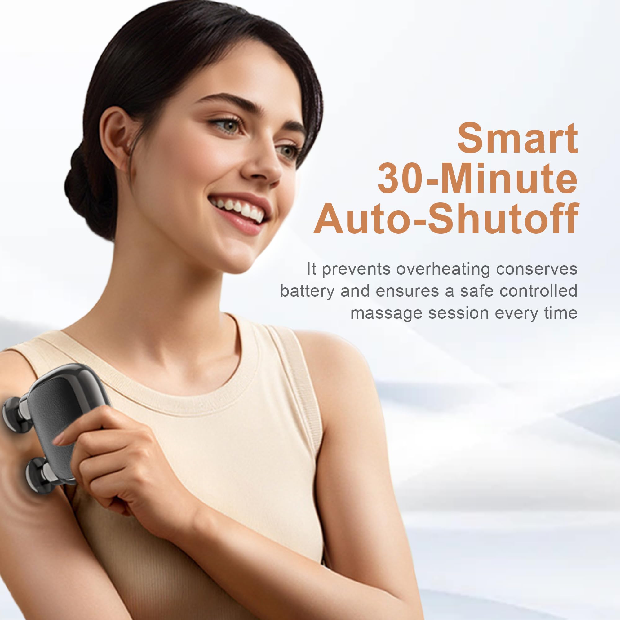 LEERCON Pocket massager shows quiet brushless motor and compact design