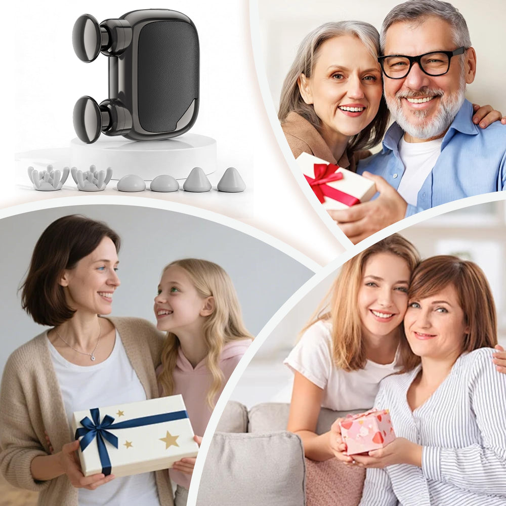 LEERCON Gift-ready Pocket massager in its packaging