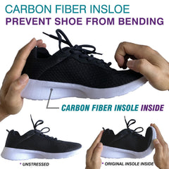 Leeuoe carbon fiber insole packaging with one piece per box