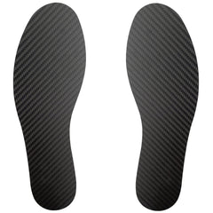 Leeuoe very rigid carbon fiber insole outer view for enhanced stability.