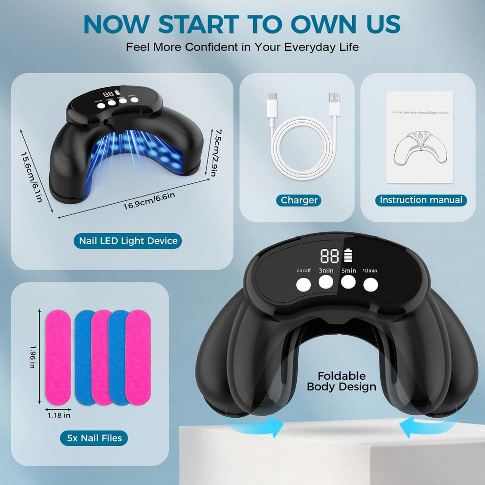 Leeyond Nail Fungus Laser Device hand-held design for easy daily use