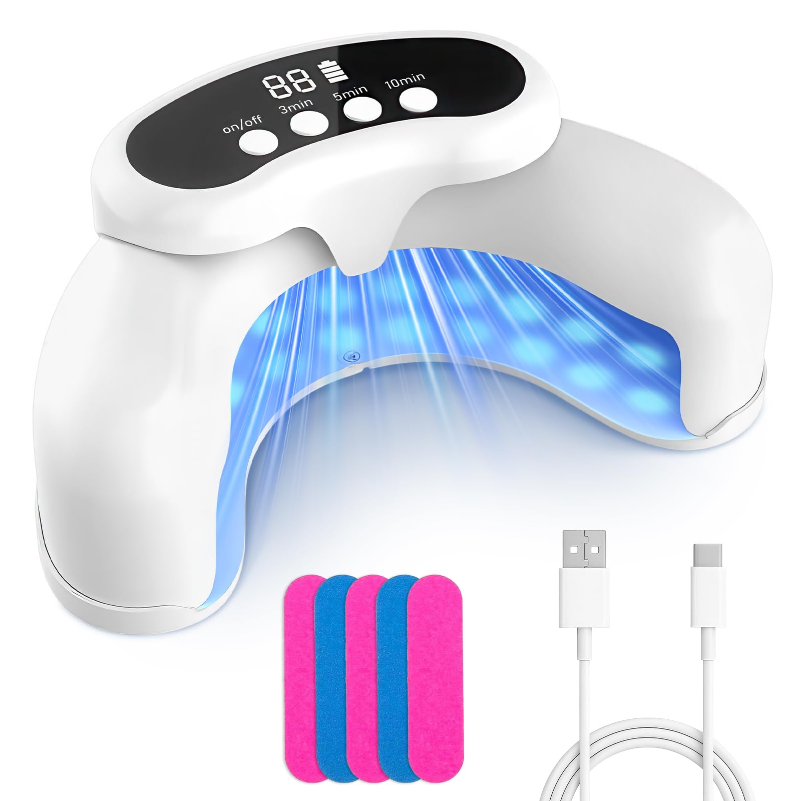 Leeyond nail fungus laser device front view for at-home treatment convenience