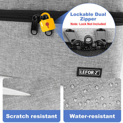 LEFOR·Z top-handle bag ready for easy carrying during trips