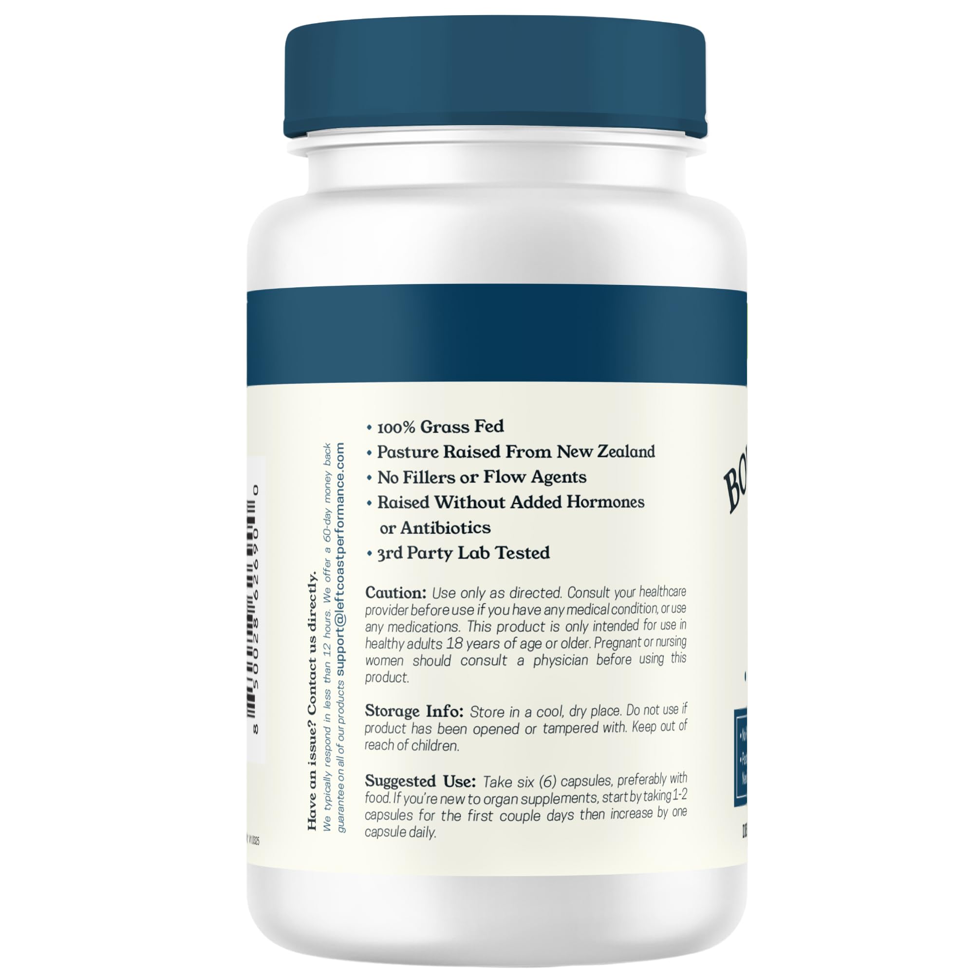 Left Coast Performance histamine-support potential from kidney capsules