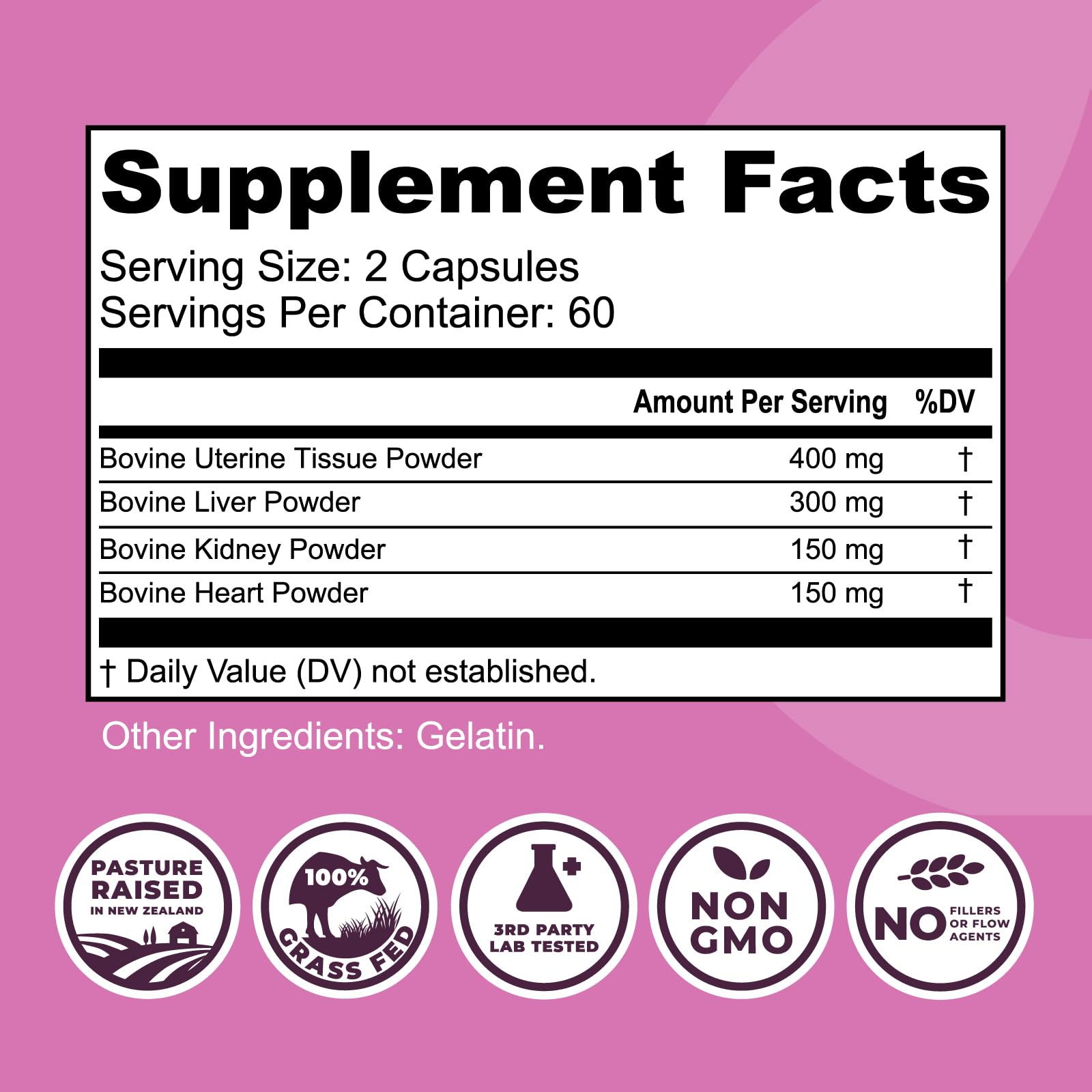 Left Coast Performance capsules close-up, easy-to-take daily capsules.
