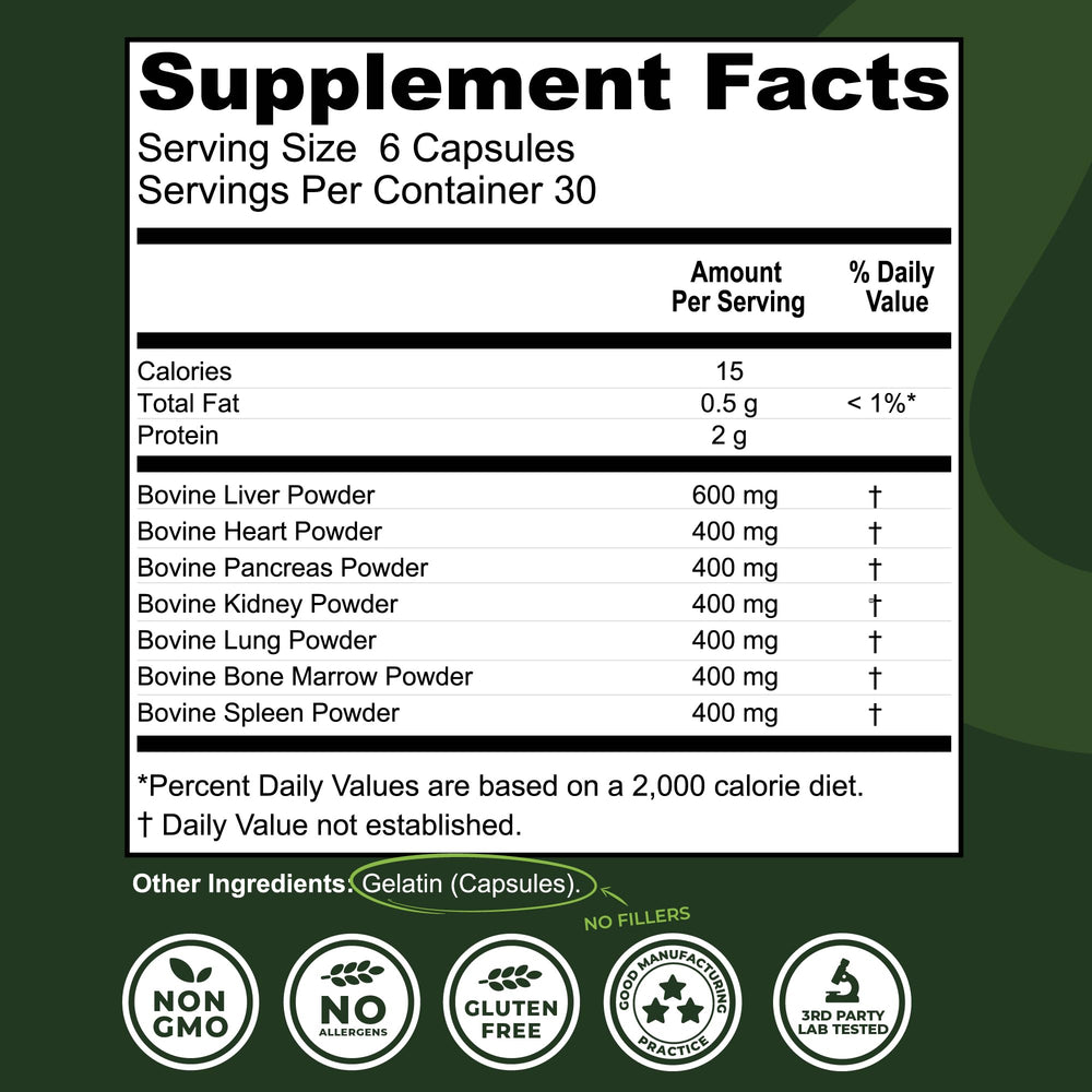 Left Coast Performance bottle back highlights grass-fed NZ origin and quality standards.