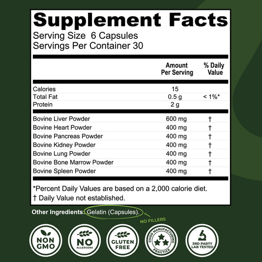 Left Coast Performance bottle back highlights grass-fed NZ origin and quality standards.