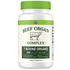 Left Coast Performance bottle front shows seven-organ blend for balanced nutrition.