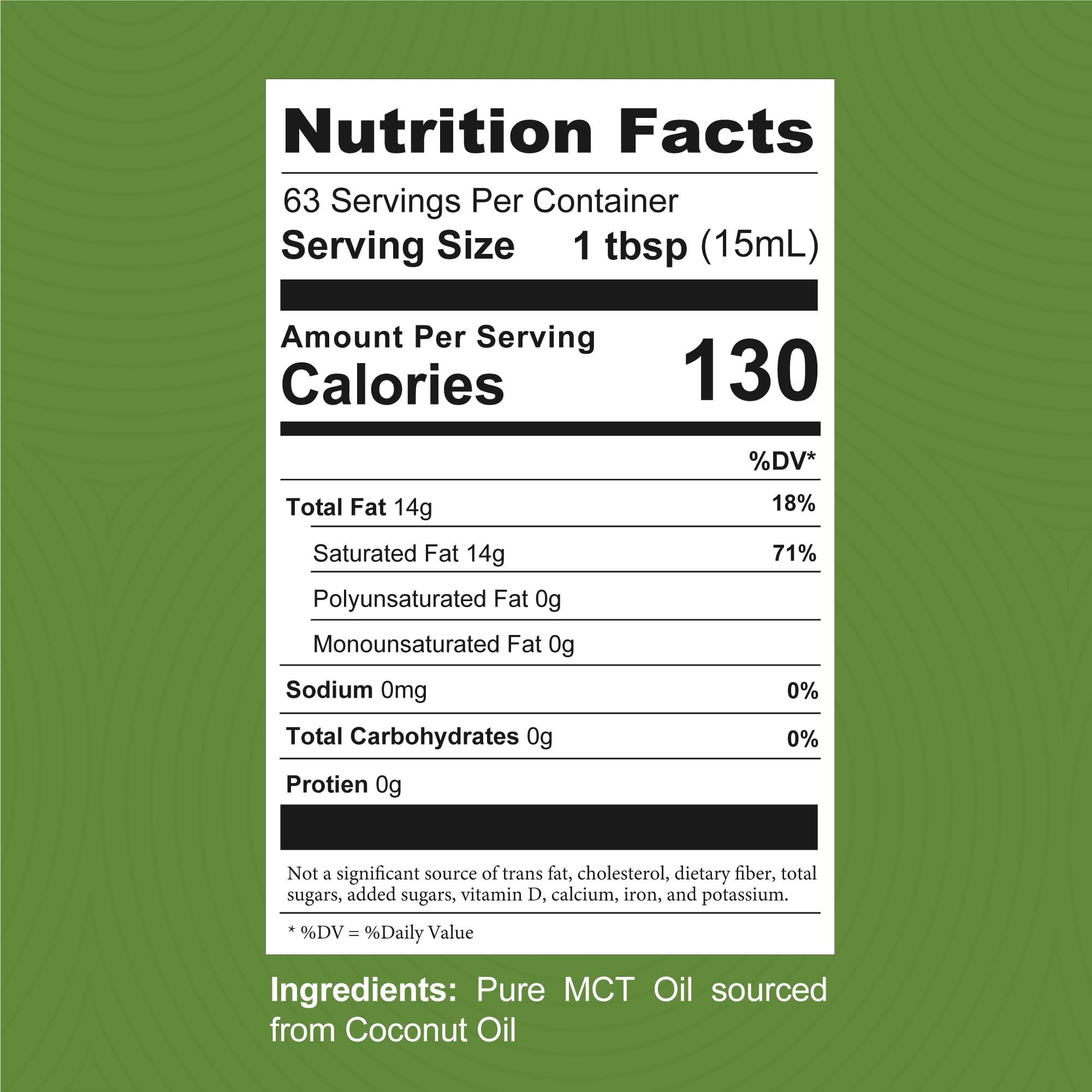 Left Coast Performance coconut MCT oil liquid in smoothies adds clean energy