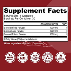 Left Coast Performance freeze-dried beef organs bottle close-up showing potency