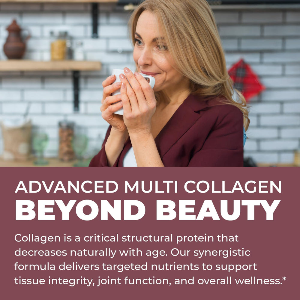 Joint-support scene with Left Coast Performance collagen powder in use