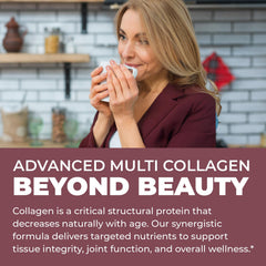 Joint-support scene with Left Coast Performance collagen powder in use
