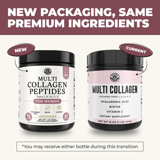 Included scoop with Left Coast Performance multi-collagen powder for precise daily servings