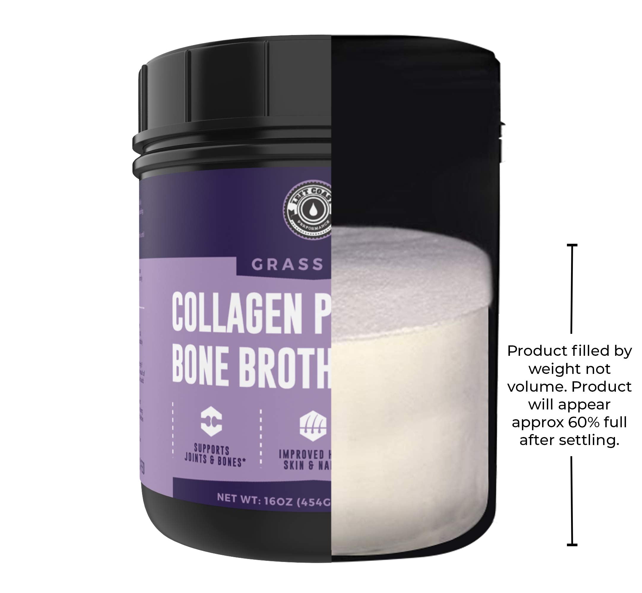 Unflavoured Left Coast Performance powder dissolving in hot coffee with a whisk.