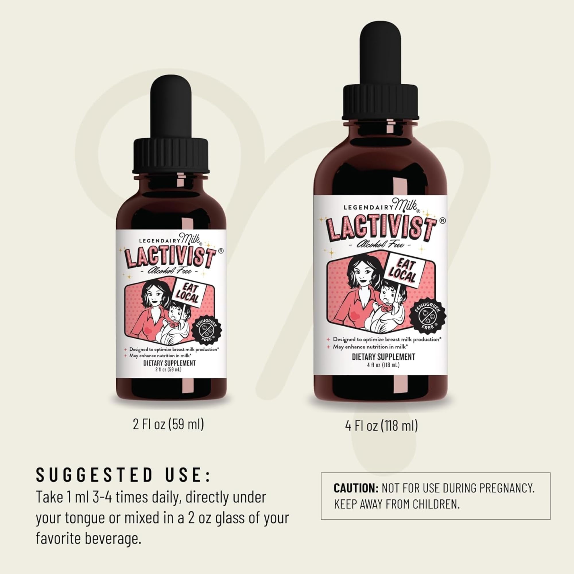 Drops stirred into a glass for versatile consumption options