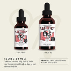 Drops stirred into a glass for versatile consumption options