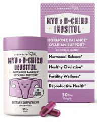 Legendairy Milk bottle with capsules for daily hormone balance