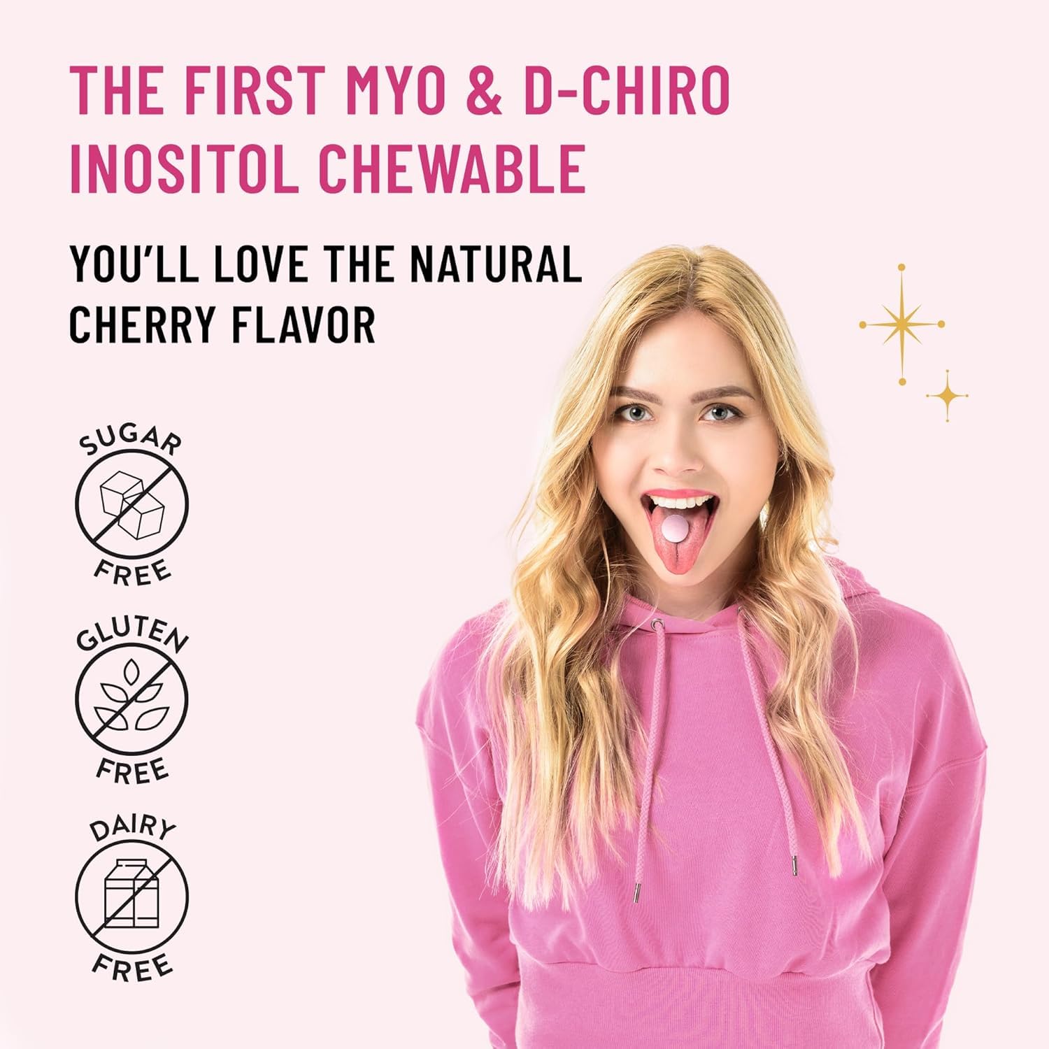 Legendairy Milk chewable tablets in cherry flavor