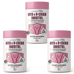 Legendairy Milk 40:1 packaging highlights PCOS support features