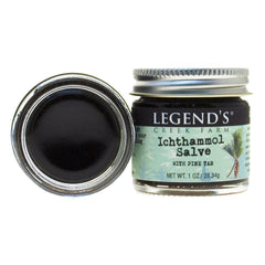 Legend's Creek Herbal Salve pack 2 with two tubes for on-the-go skin care and minor irritation relief.