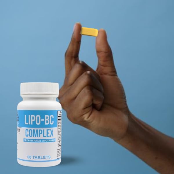 Legere Lipo-BC ingredients panel closeup shows comprehensive vitamins