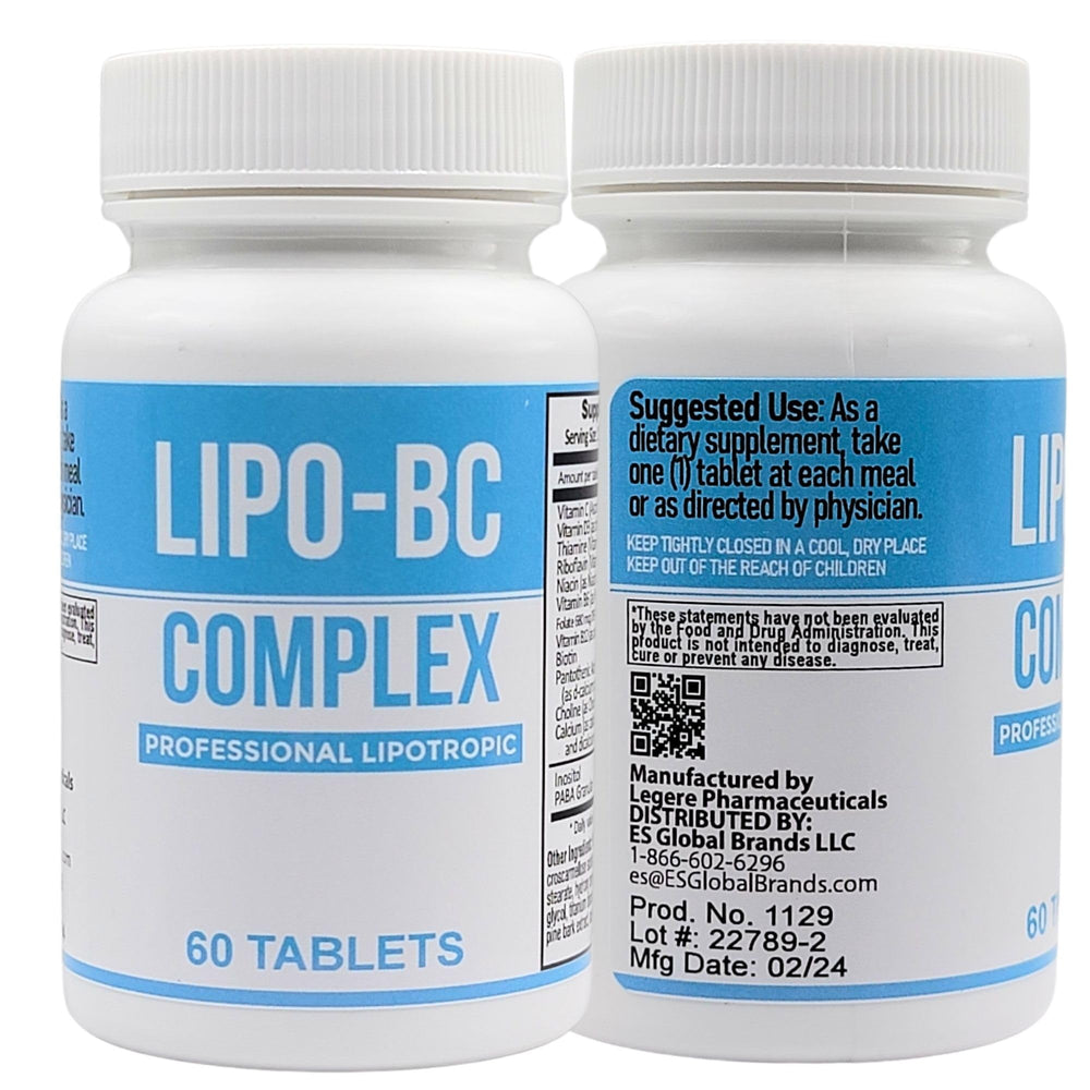 Legere Lipo-BC tablets dispensed view suggests easy daily routine